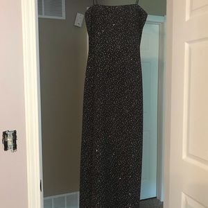 Black formal gown